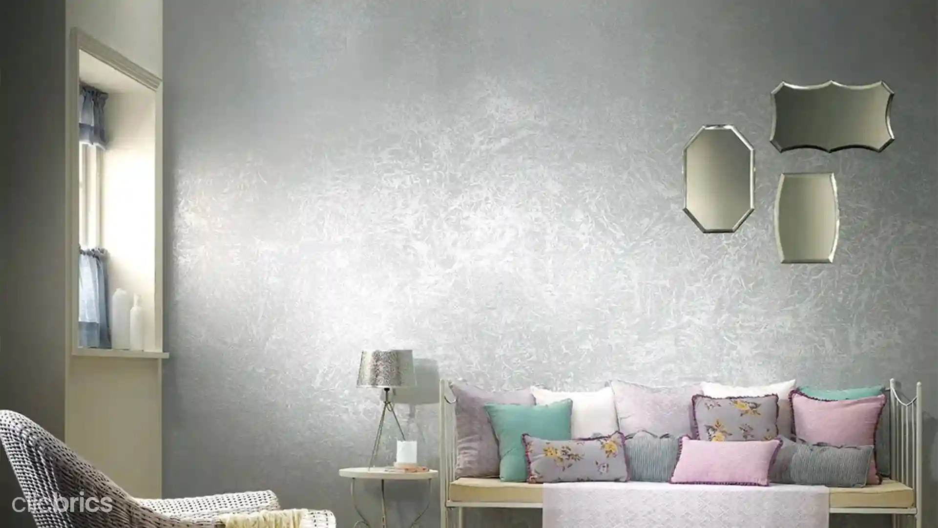  1674198519326 Get A Polished Look With Metallic Textured Wall.webp